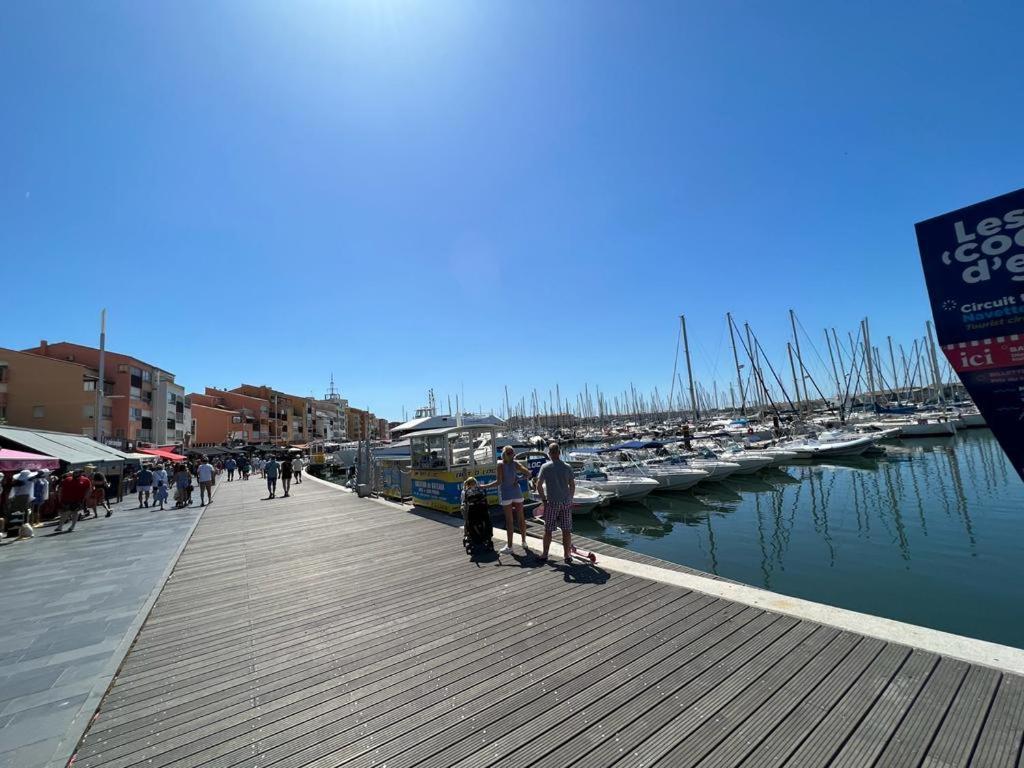 Super T2 Joli Balcon Centre Port Du Cap D'Agde Apartamento Exterior foto